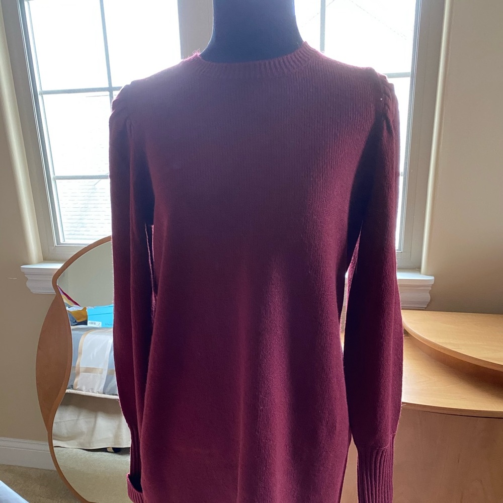 Burgundy Dress